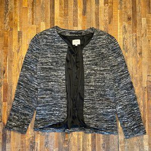 ARITZIA WILFRED l Pirouette Wool Collarless Blazer Jacket  l Size 6